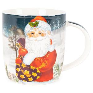 Porcelánový hrnek Xmas Santa, 370 ml obraz