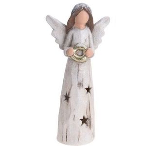 Keramický LED anděl Nativity I, 32 cm obraz