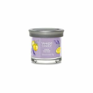 Yankee Candle vonná svíčka Signature Tumbler ve skle malá Lemon Lavender, 122 g obraz