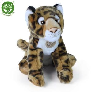 Plyšový leopard sedící 30 cm ECO-FRIENDLY obraz