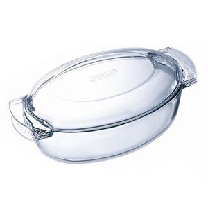 Pyrex Skleněná zapékací mísa s víkem, 5, 8 l obraz