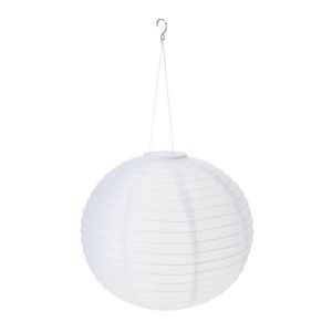 ProGarden Solární závěsné LED svítidlo Ball, pr. 40 cm, teplá bílá obraz