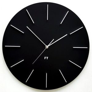 Future Time FT2010BK Round black Designové obraz