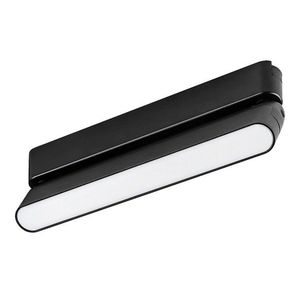 Rabalux Černé lištové LED svítidlo 220mm LiTrack Line 1F 12W polohovatelné Barva světla: Teplá bílá 70106 obraz