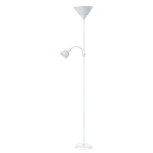 Rabalux Bílá stojací lampa Action s bílými stínidly pro žárovky E27+E14 4061 obraz