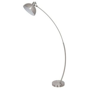 Rabalux Chromová stojací lampa Otto pro žárovku E27 5593 obraz