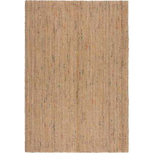 Ručně tkaný jutový koberec v přírodní barvě 200x290 cm Jute Boucle Multi – Flair Rugs obraz