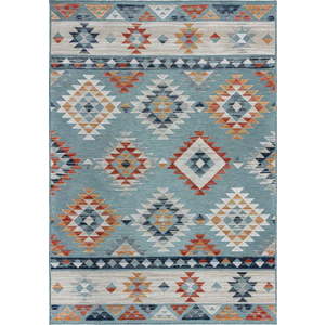 Modrý vnitřní a venkovní koberec 120x170 cm Avery Blue – Flair Rugs obraz