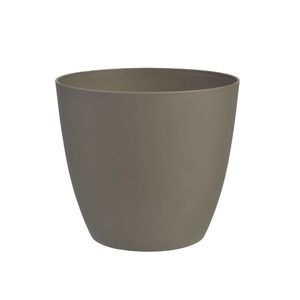 Gardenico Květináč Ella matt taupe, pr. 25 cm obraz