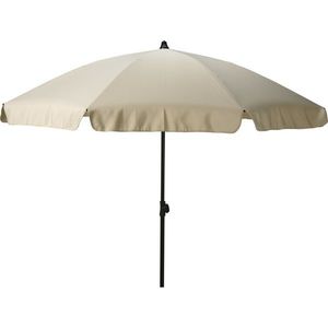 Parasol Plážový slunečník s náklonem pr. 185 cm, krémová obraz