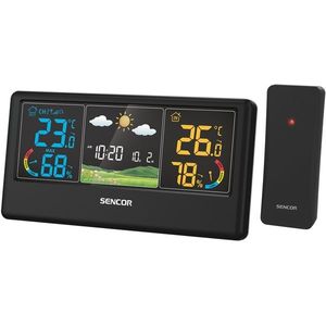 Sencor SWS 4100 B meteostanice, černá obraz