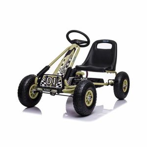 Baby Mix Dětská šlapací motokára Go-kart Razor, zelená obraz