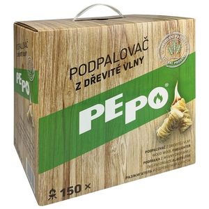 PE-PO Podpalovač z dřevité vlny, 150 ks obraz