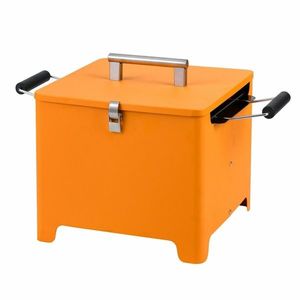 Tepro 1144 Gril Chill&Grill Cube, oranžová, 54 x 36 x 35 cm obraz