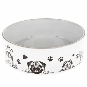 Keramická miska pro psa Dogs love, 15 x 5 cm obraz