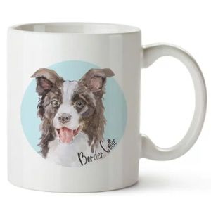 Bohemia Gifts Keramický hrnek - Border Collie, 350 ml obraz