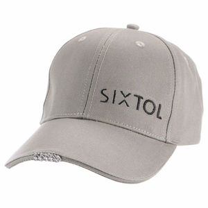 Sixtol Kšiltovka s LED světlem B-CAP 25lm, USB, uni, šedá obraz