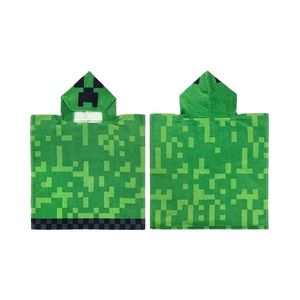 Carbotex Dětské pončo Minecraft Creeper Explode, 50 x 115 cm obraz