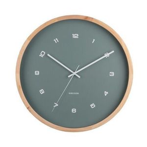 Karlsson 5938GR designové nástěnné hodiny 41 cm obraz