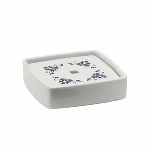 GEDY CX1189 Cixi mýdlenka na postavení, porcelán, bílá/modrá obraz