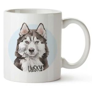 Bohemia Gifts Keramický hrnek - Husky, 350 ml obraz