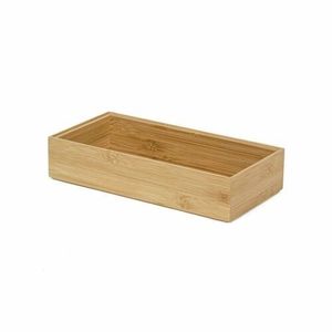 Compactor Úložný organizér Compactor Bamboo Box XXL - 30 x 15 x 6, 5 cm obraz