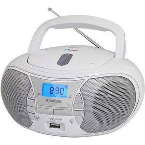 Sencor SPT 2700 WH rádio s bluetooth, bílá obraz