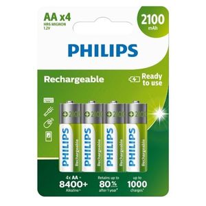 Philips Nabíjecí baterie AA 1, 2 V, 4 ks obraz