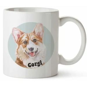 Bohemia Gifts Keramický hrnek - Corgi, 350 ml obraz