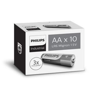 Philips Průmyslové baterie AA Ultra Alkaline, 10 ks obraz