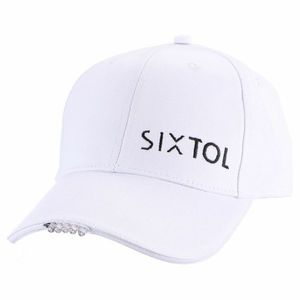 Sixtol Kšiltovka s LED světlem B-CAP 25lm, USB, uni, bílá obraz