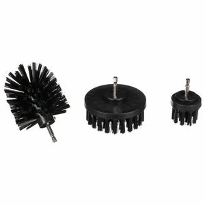 Sixtol Sada kartáčů na vrtačku pro čištění auta CAR DETAILING DRILL BRUSH 3 HARD, 3 ks obraz