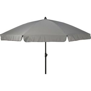 Parasol Plážový slunečník s náklonem pr. 185 cm, šedá obraz