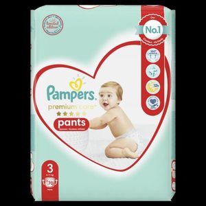 Pampers Pleny Premium Care Pants 70 ks, velikost 3 obraz