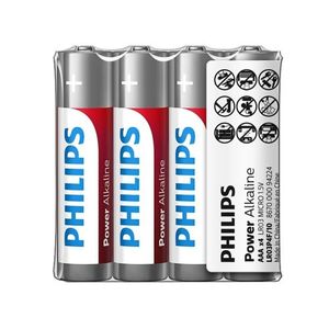 Philips Baterie AAA 1, 5 V Power Alkaline, 4 ks obraz