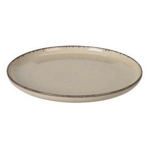 EH Porcelánový mělký talíř Beige, 24 cm obraz