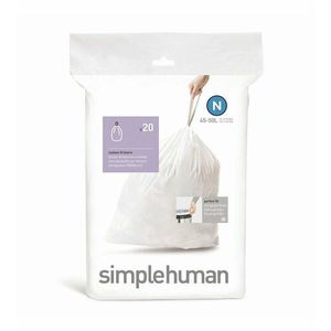 Pytle na odpadky 20 ks 50 l – simplehuman obraz