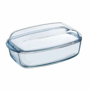 Pyrex Skleněná zapékací mísa s víkem, 6, 7 l obraz