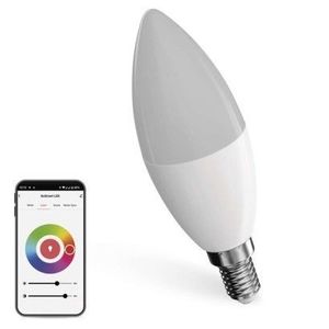 EMOS Chytrá LED žárovka GoSmart E14 4, 8W 230V ZigBee RGB stmívatelná obraz