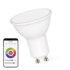 EMOS Chytrá LED žárovka GoSmart MR16/GU10 4, 8W 230V Wi-Fi RGB stmívatelná obraz