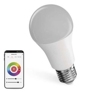 EMOS Chytrá žárovka GoSmart LED E27 9W 230V Wi-Fi RGB stmívatelná obraz