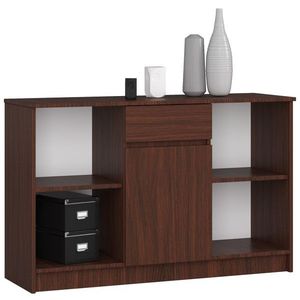 Ak furniture Komoda B-17 120 cm wenge obraz