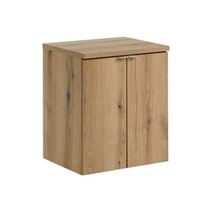 Comad Závěsná skříňka pod umyvadlo Nova Oak s deskou 50 cm dub evoke obraz