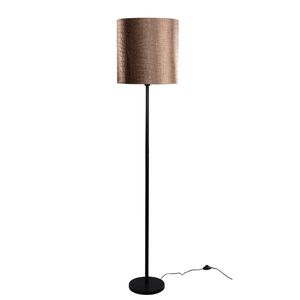 Stojací lampa černá ssametovým stínidlem krokodýl 40 cm - Simplo obraz