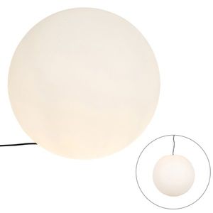 Moderní venkovní lampa bílá 56 cm IP44 - Nura obraz