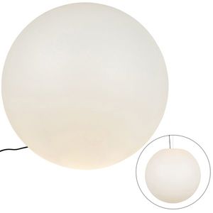 Moderní venkovní lampa bílá 77 cm IP44 - Nura obraz