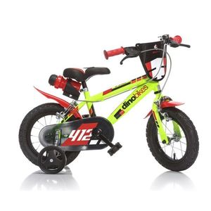 Dino Bikes Dětské kolo 12, HiTech ocel, svítivě zelené obraz