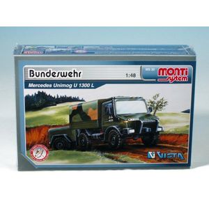 Monti 30 Bundeswehr Mercedes Unimog Stavebnice 1: v krabici 22x15x6cm obraz