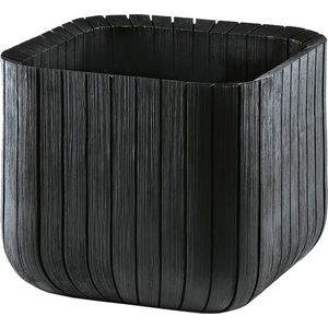 KETER Květináč BRICK PLANTER ML | grafit obraz