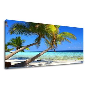 Nástěnná malba PANORAMA BEACH Sleva 60% 70X140 cm obraz